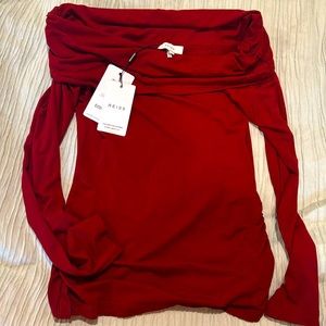 Reiss off the shoulder top